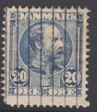 [King Christian IX, 1818-1906 - Horizontal Lines in Background in Oval, 类型 M1]