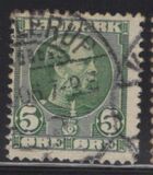 [King Christian IX, 1818-1906 - Vertical and Horizontal Lines in Background in Oval, type N]