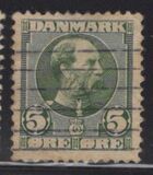 [King Christian IX, 1818-1906 - Vertical and Horizontal Lines in Background in Oval, type N]