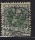 [King Christian IX, 1818-1906 - Vertical and Horizontal Lines in Background in Oval, type N]