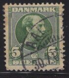 [King Christian IX, 1818-1906 - Vertical and Horizontal Lines in Background in Oval, type N]