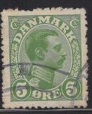 [King Christian IX, 1818-1906 - Vertical and Horizontal Lines in Background in Oval, type N]