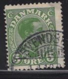 [King Christian IX, 1818-1906 - Vertical and Horizontal Lines in Background in Oval, Tipe N]