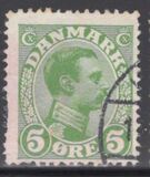 [King Christian IX, 1818-1906 - Vertical and Horizontal Lines in Background in Oval, type N]