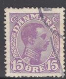 [King Christian IX, 1818-1906 - Vertical and Horizontal Lines in Background in Oval, type N]