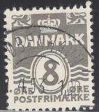 [Wavy Lines - Steel Engraving. 1 White Field on Left Lion's Top Paw, type AS5]