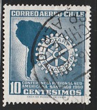 [Airmail - Rotary International South American Regional Conference, Santiago, प्रकार MI]