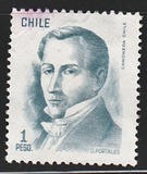 [Diego Portales, Politician - Inscribed "D. PORTALES", type WK]