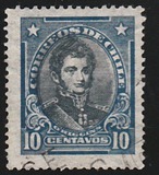 [Personalities - Inscribed "CHILE CORREOS", type AO1]