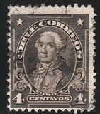 [Personalities - Inscribed "CHILE CORREOS", type AN1]