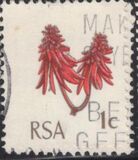 [Definitive Stamps of 1961 with New Country name Inscription "RSA", Tip KR]