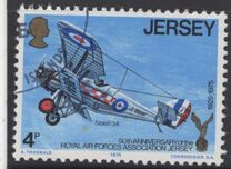 [The 50th Anniversary of the Royal Air Force Association, Jersey Branch, type CU]