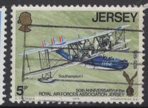 [The 50th Anniversary of the Royal Air Force Association, Jersey Branch, type CV]
