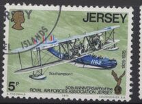 [The 50th Anniversary of the Royal Air Force Association, Jersey Branch, type CV]