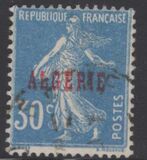 [Sellos de Francia sobrecargados en rojo. "ALGÉRIE" , tipo A3]