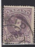 [King Alfonso XIII - Blue Control Numbers on Backside, տեսակ AT3]