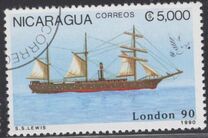 [International Stamp Exhibition "STAMPWORLD LONDON '90" - Old Steam Ships, 유형 CEB]