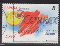 [Tourism - Map of Spain. Self Adhesive, Typ FWR]