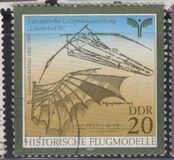 [Airmail Exhibition "LILIENTHAL '91" - Historical Model Planes, type DGH]