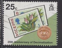 [The 25th Anniversary of Decimal Currency, tip UE]