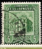 [Caracas Central Post Office - Inscription "CORREOS - EE. UU. VENEZUELA", ประเภท AIK]