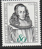 [The 350th Anniversary of the Birth of Philipp Jakob Spener, Theologian, тип ALV]