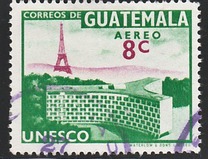 [Airmail - Inauguration of UNESCO. Headquarters Building, Paris 1958, Typ RO2]