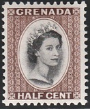 [Issues of 1951 but with portrait of Queen Elizabeth II, and Issues of 1951 but Royal Cypher changed, סוג AU]
