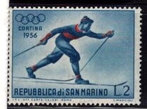 [Winter Olympic Games - Cortina d` Amprezzo 1956, Italy, タイプ HU]