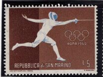 [Olympic Games - Rome, Italy, type LU]