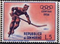 [Winter Olympic Games - Cortina d` Amprezzo 1956, Italy, タイプ HX]
