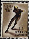 [Winter Olympic Games - Cortina d` Amprezzo 1956, Italy, タイプ HT]