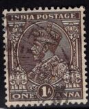 [King George V, 1865-1936 - Inscription "INDIA POSTAGE", प्रकार XBY]