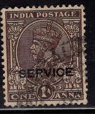 [King George V, 1865-1936 - Inscription "INDIA POSTAGE", प्रकार XBY]
