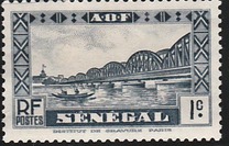 [Buildings - Faidherbe Bridge, Scrivi AK]