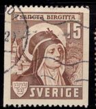 [St. Bridget of Sweden - Inscription "SANCTA BIRGITTA", タイプ BV]