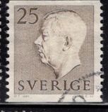 [King Gustaf VI Adolf of Sweden  - New Engravement with Imprint, tegund EE14]