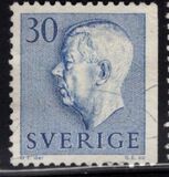 [King Gustaf VI Adolf of Sweden - White Numerals, with Imprint, ประเภท FA6]
