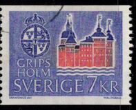 [Mountain Scenery and Uppsala Cathedral, type GU]