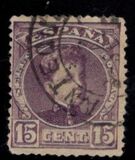 [King Alfonso XIII - Control Number on Backside - New Colors, Typ AT12]