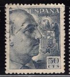 [General Franco - Without Imprint below Value, Tipe LI20]