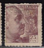 [General Franco - Without Imprint below Value, Tipe LI16]