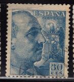 [General Franco - Without Imprint below Value, Tipe LI17]