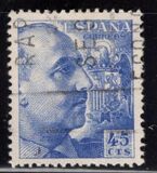 [General Franco - Without Imprint below Value, Tipe LI19]