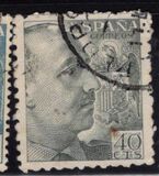 [General Franco - Without Imprint below Value, Tipe LI18]