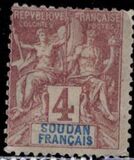 [Inscription: "SOUDAN FRANCAISE", type B2]