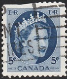 [Queen Elizabeth II - Normal Paper, See 1962 for Fluorescent Stripes, jenis GT4]
