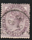 [Queen Victoria - Inscription "POSTAGE AND INLAND REVENUE", type AI1]