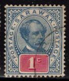 [Sir Charles J. Brooke - Inscription "POSTAGE", type N]