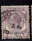 [King George V - Inscription MALAYA - STRAITS SETTLEMENTS, Typ AX6]